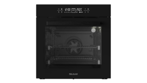 Goldline 60cm Black Built-In Pyrolytic Oven With 15 Functions